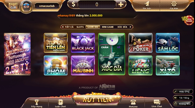 Đánh giá về cổng game Macau Club
