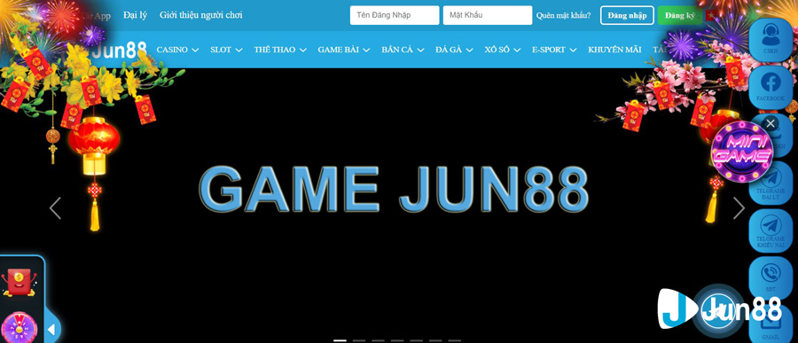 Game Jun88 – Kho game cá cược đỉnh cao 2022