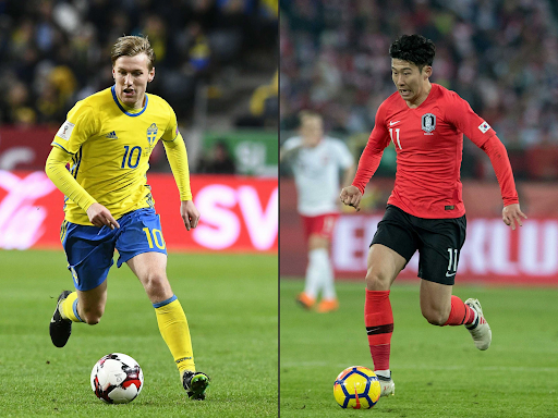 Lịch sử đối đầu Thuỵ Điển vs Hàn Quốc kỳ World Cup 2018